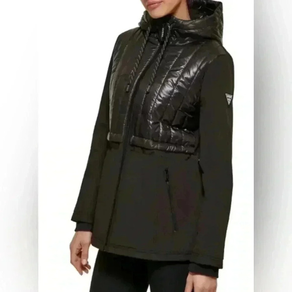 GUESS Hooded Zip Front Anorak - Brand New! - Picture 4 of 14